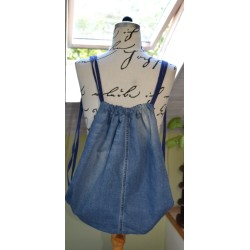 Dżinsowy plecak UNISEX