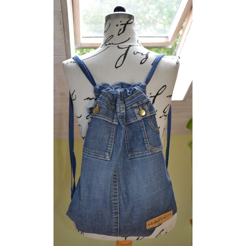 Dżinsowy plecak UNISEX