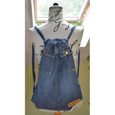 Dżinsowy plecak UNISEX