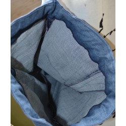 Dżinsowy plecak UNISEX